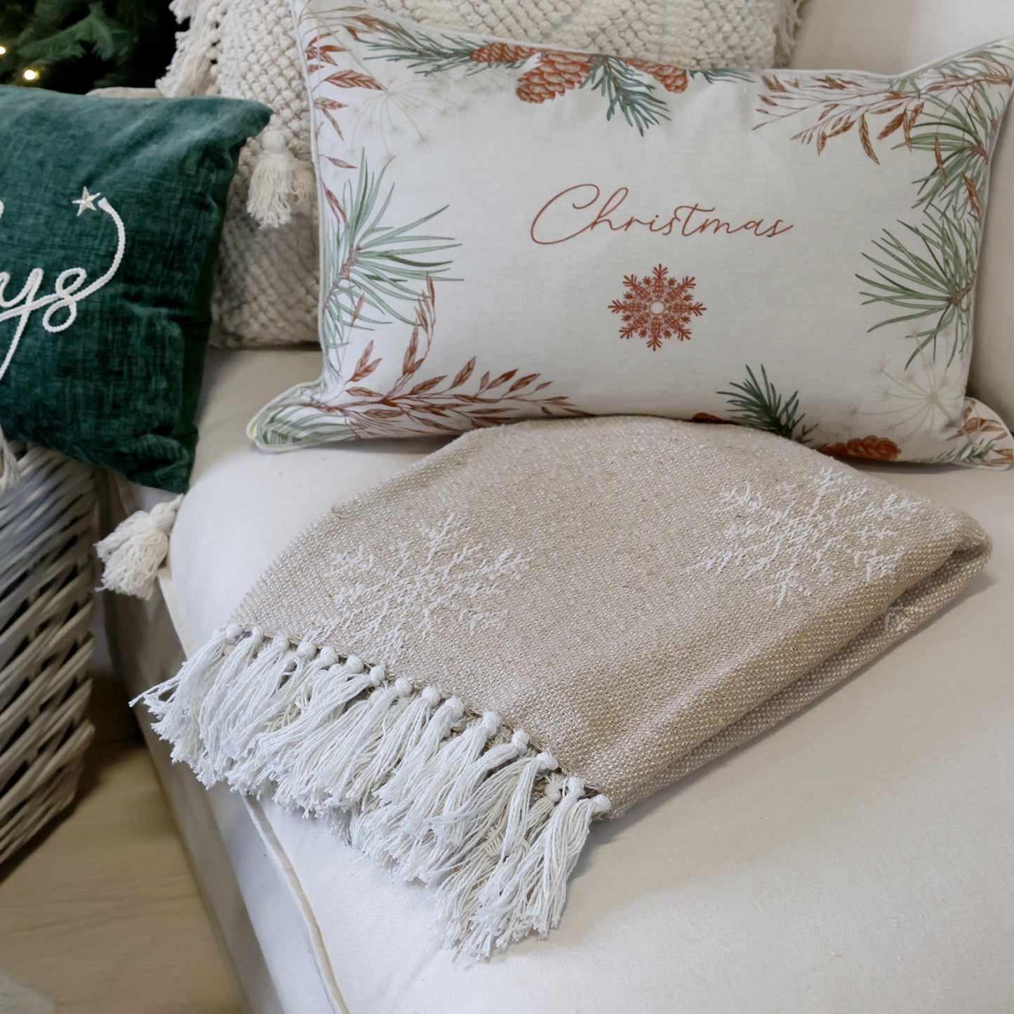 Snowflake Throw