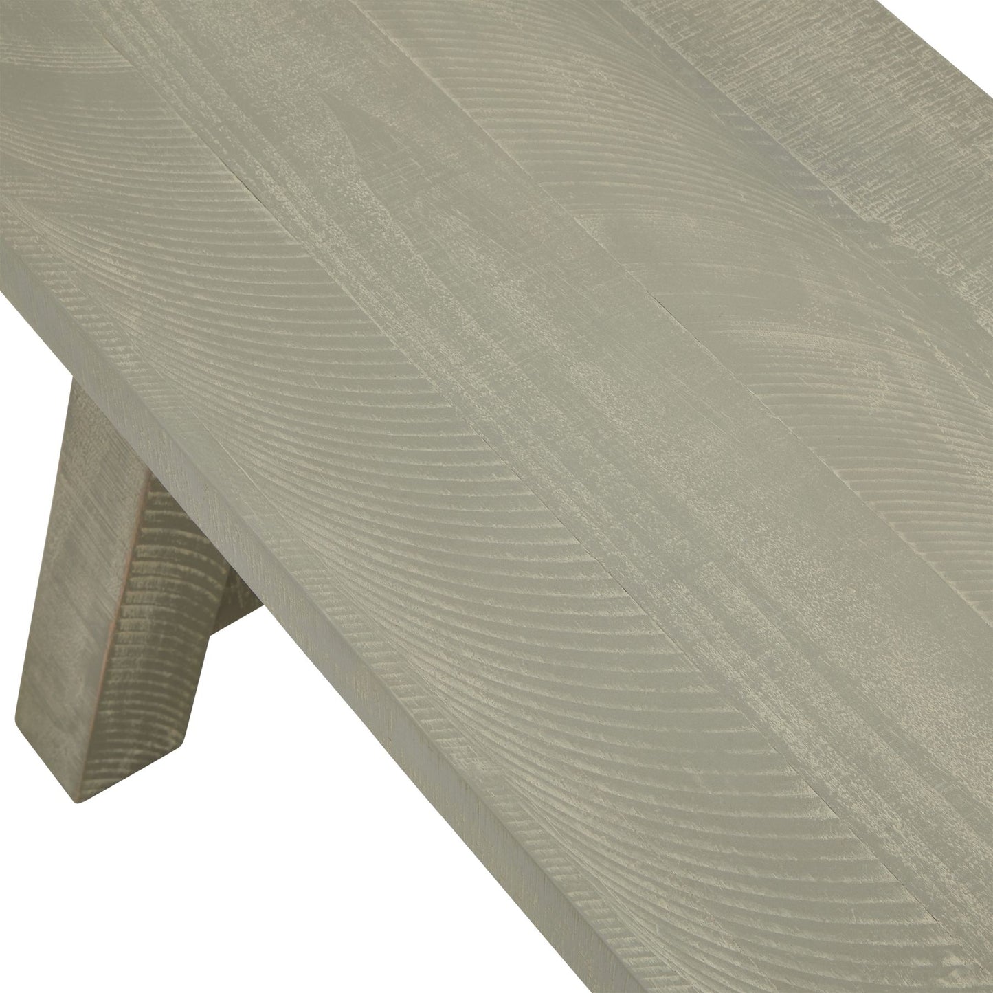 Whitewash Collection Dining Bench