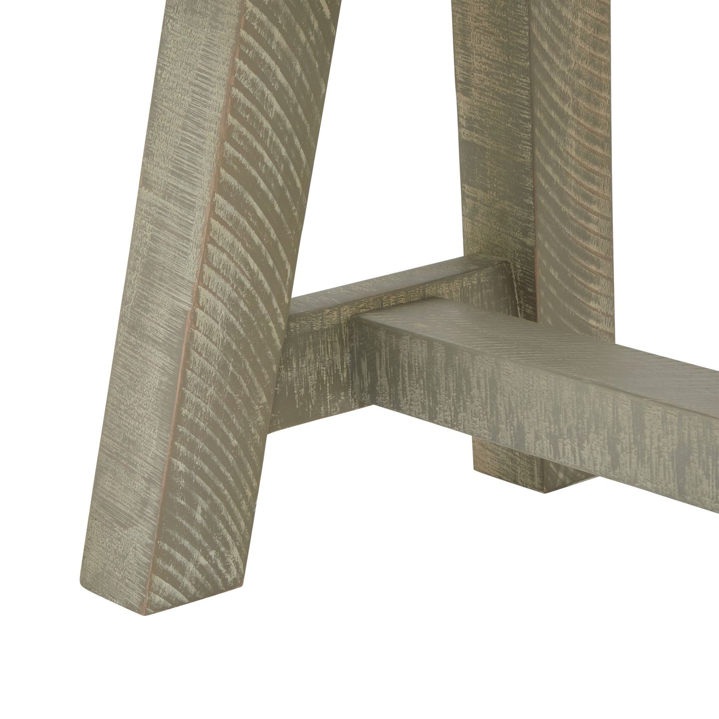 Whitewash Collection Dining Bench