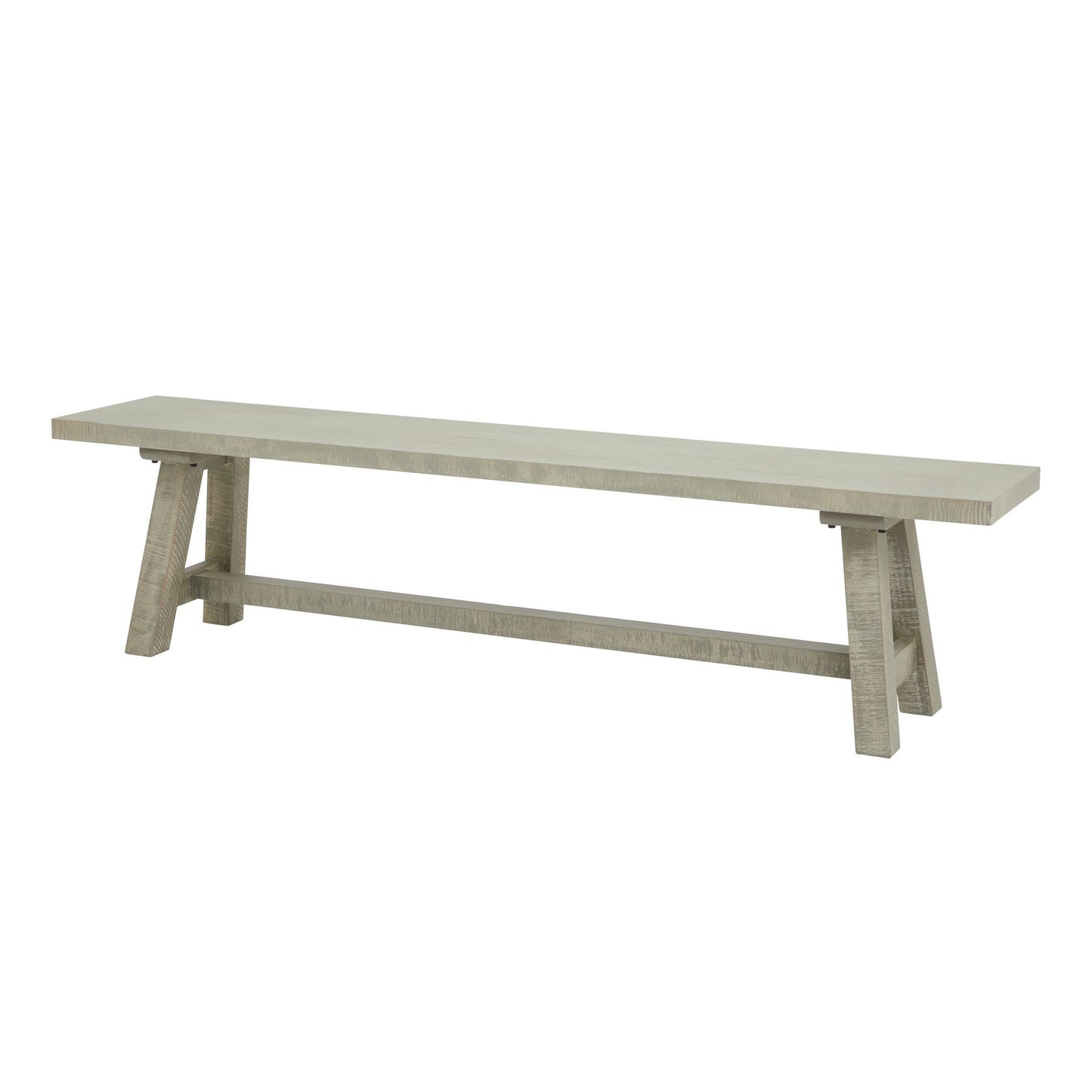 Whitewash Collection Dining Bench