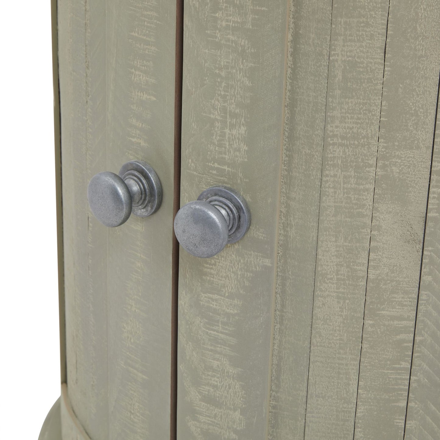 Whitewash Collection Round 2 Door Cupboard