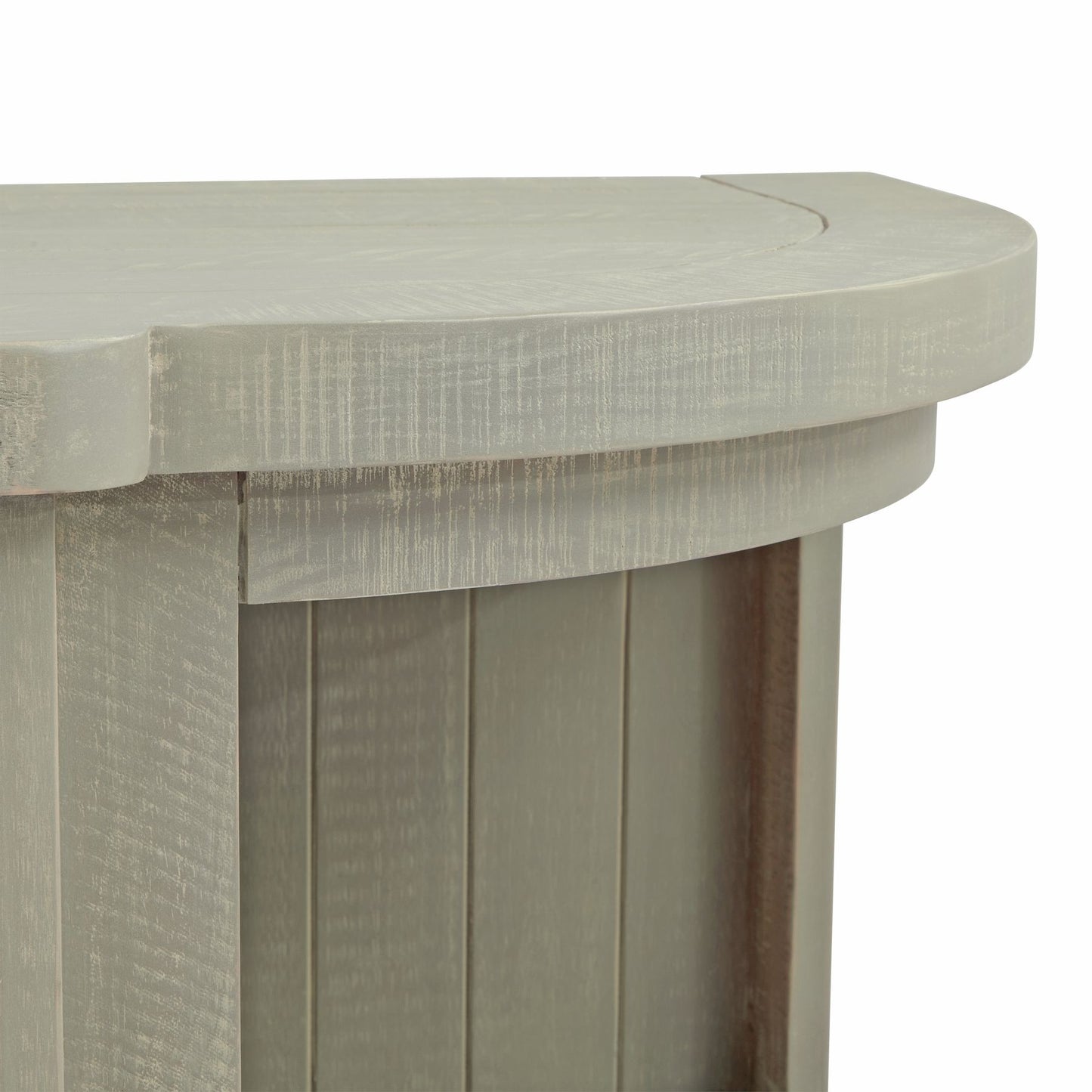 Whitewash Collection 3-Shelf Dresser Top