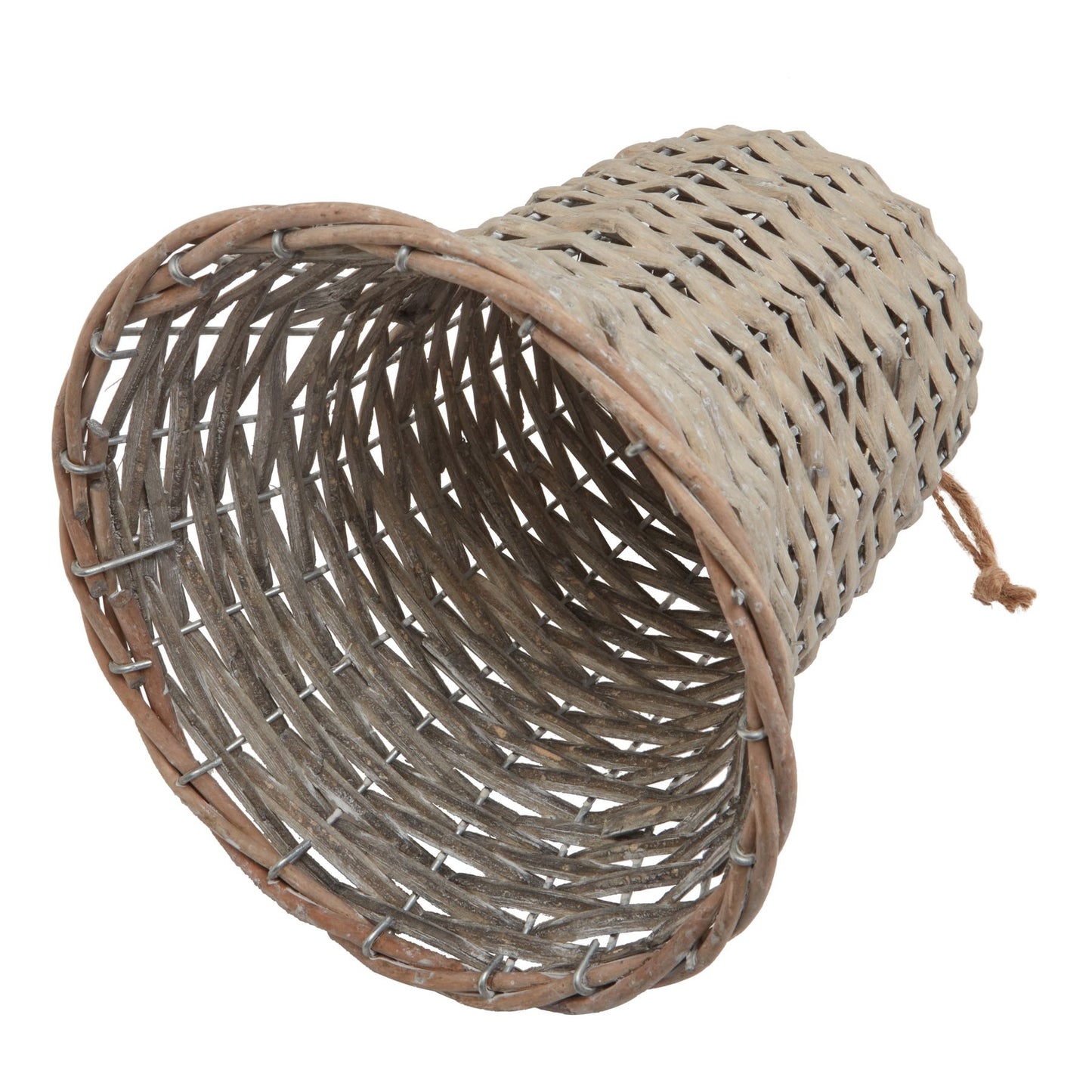 Wicker Bell Decoration