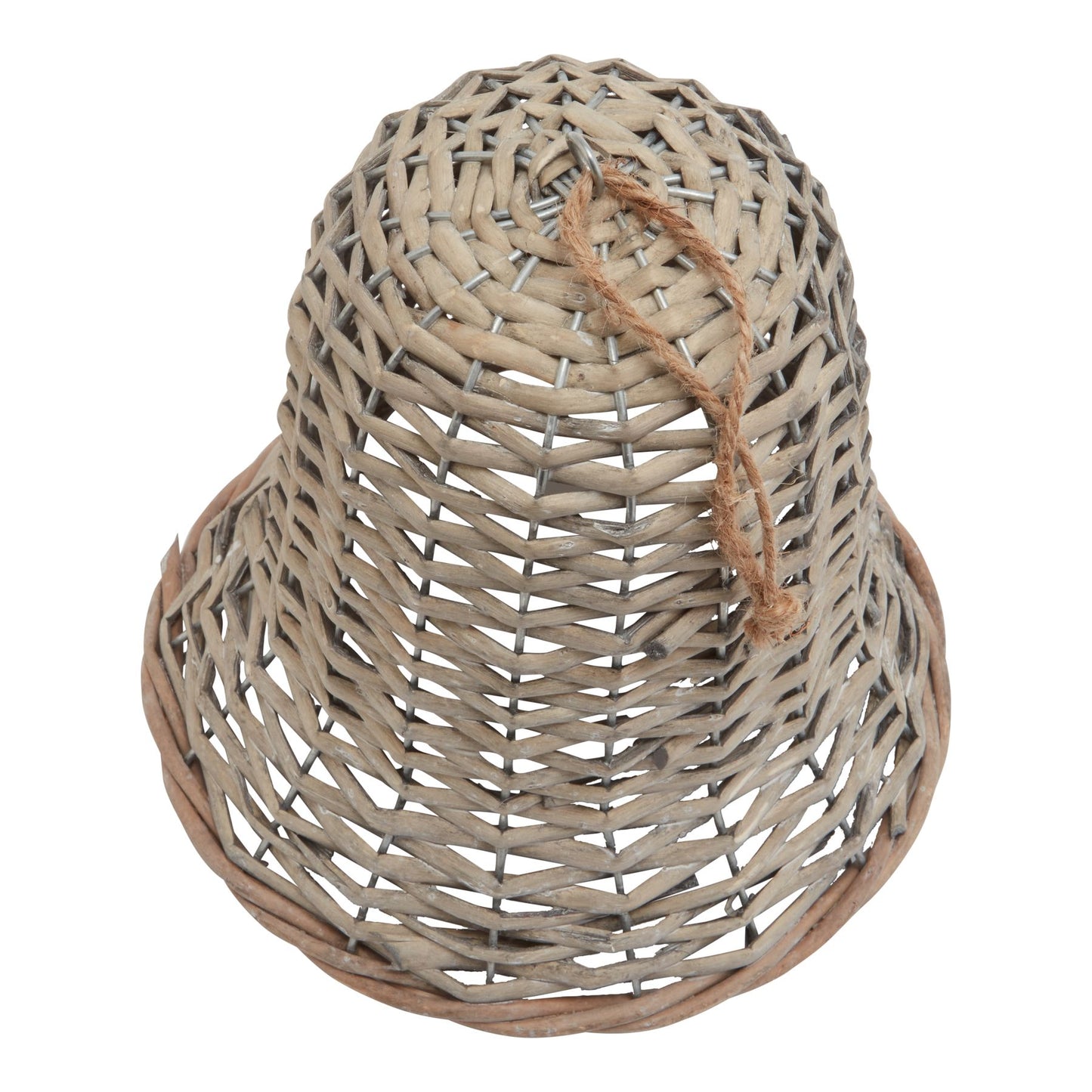 Wicker Bell Decoration