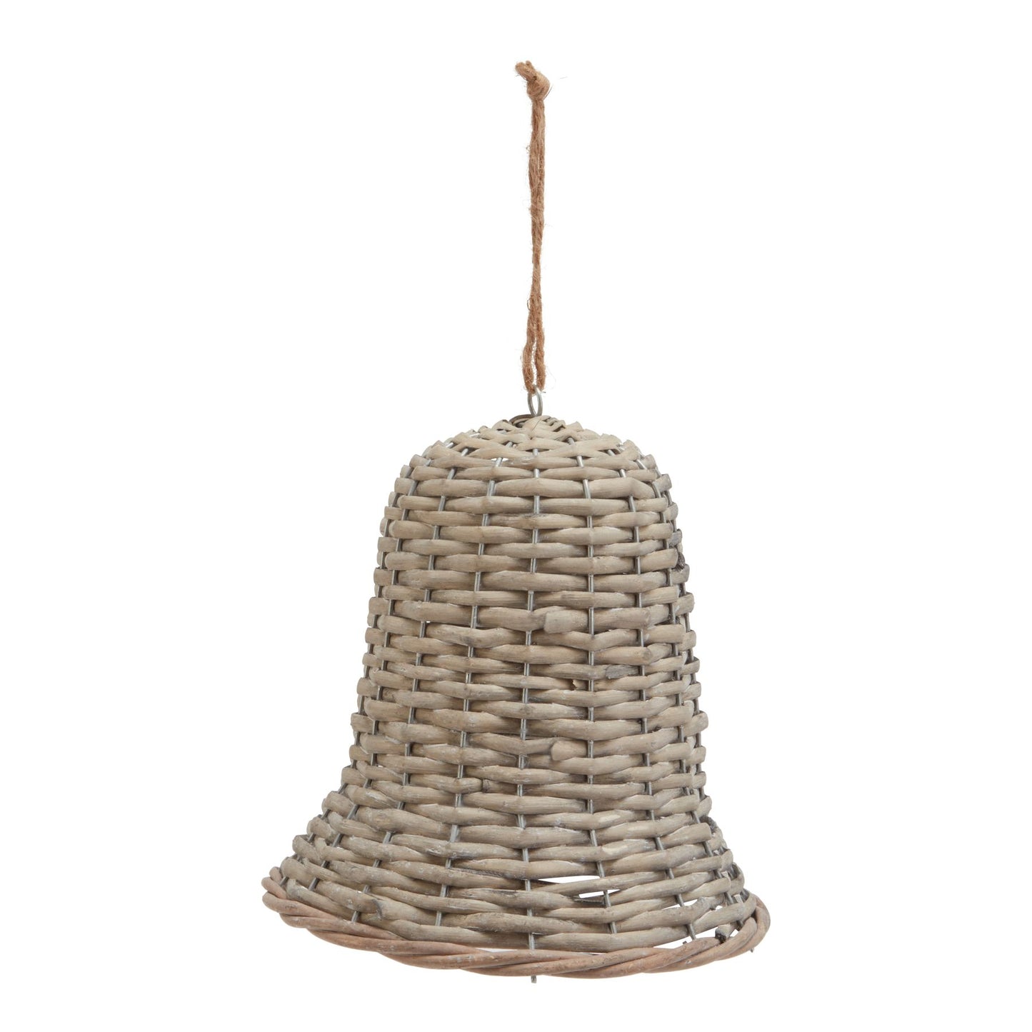 Wicker Bell Decoration
