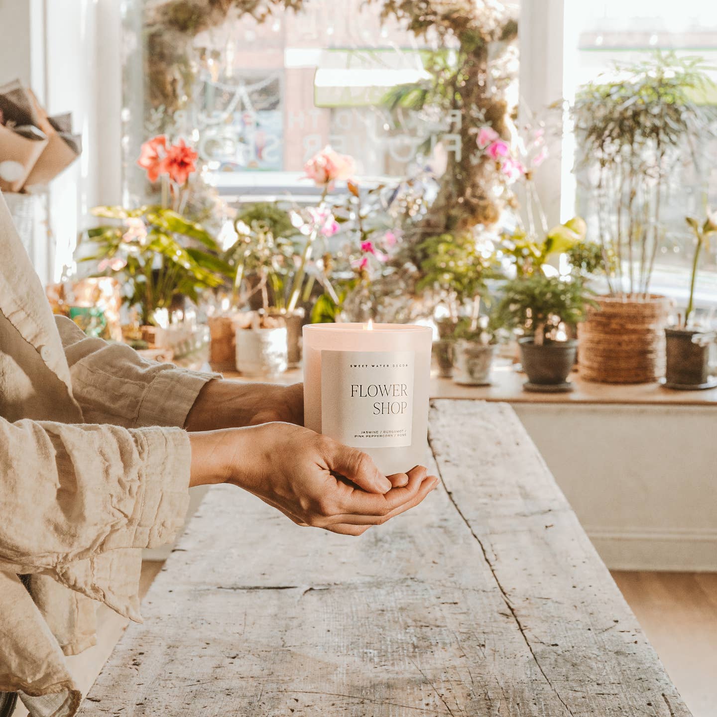 Flower Shop Soy Candle