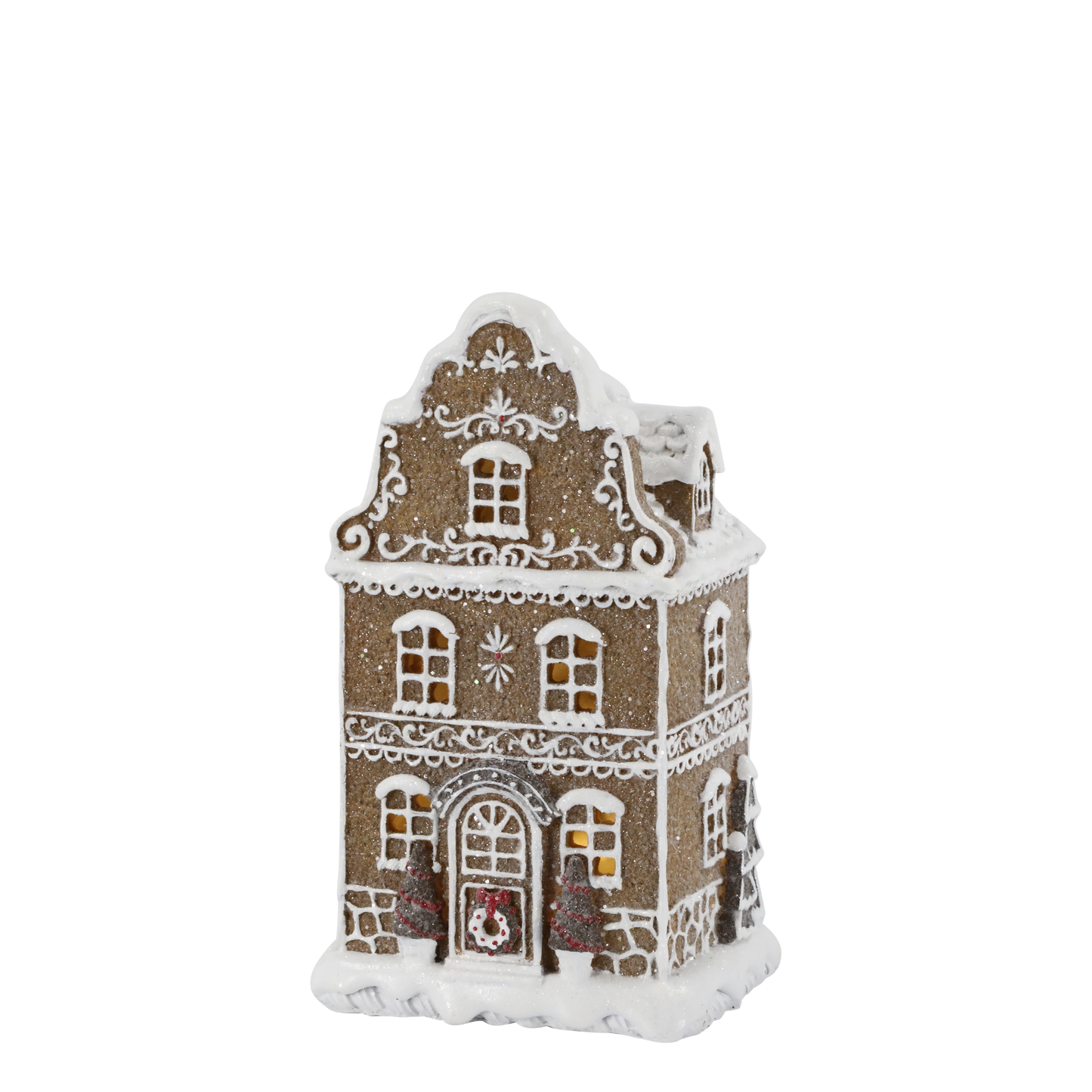 LED Gingerbread Houses