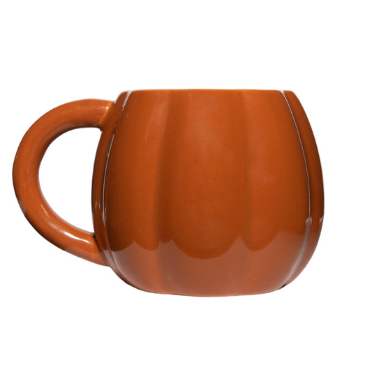 Rustic Orange Pumpkin Mug