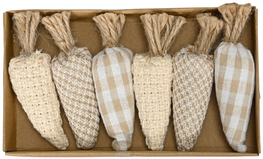 Fabric Carrot Set