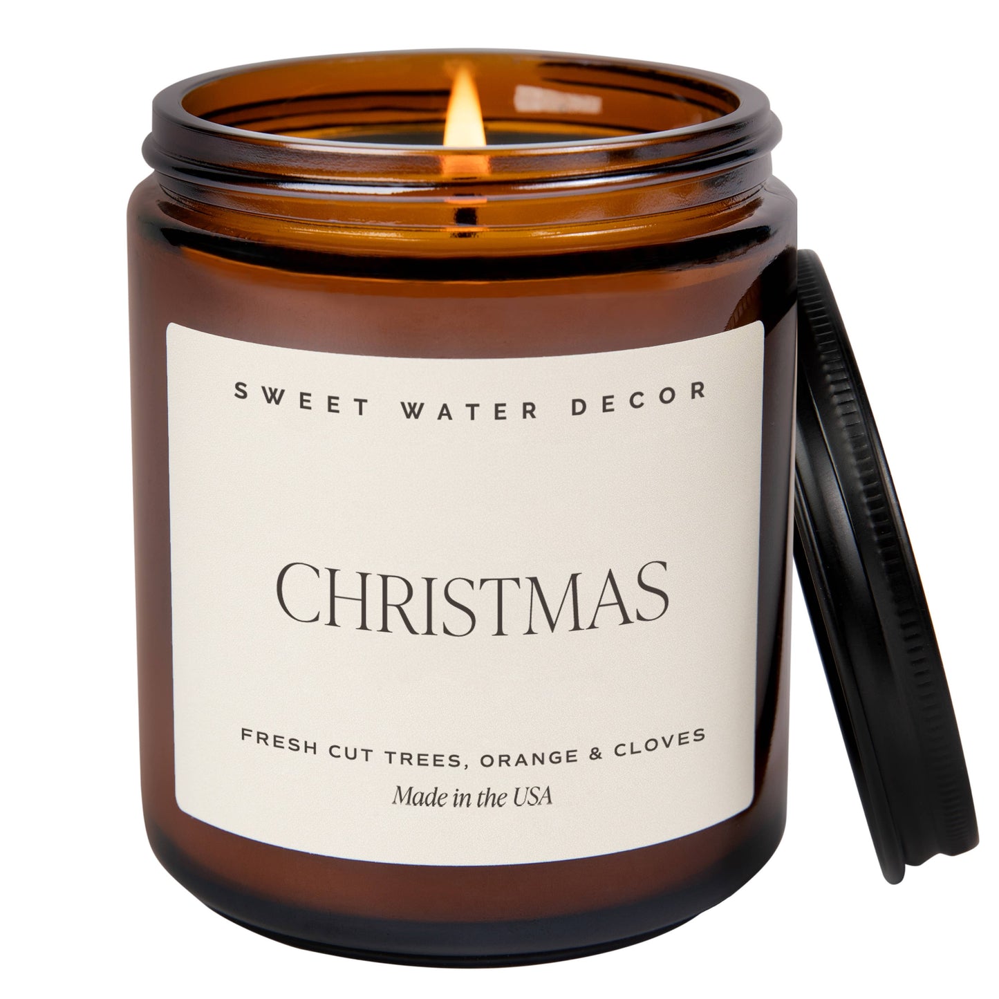 Amber Christmas Soy Candle