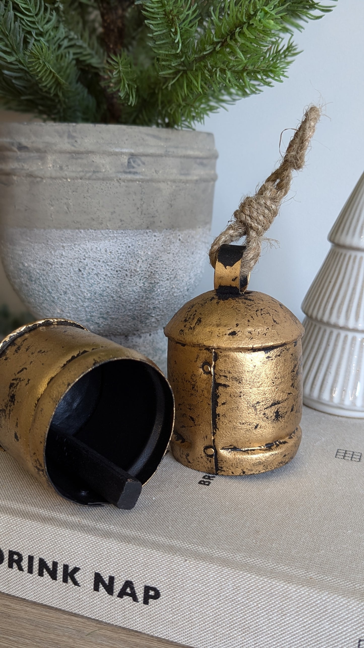 Antique Gold Bell