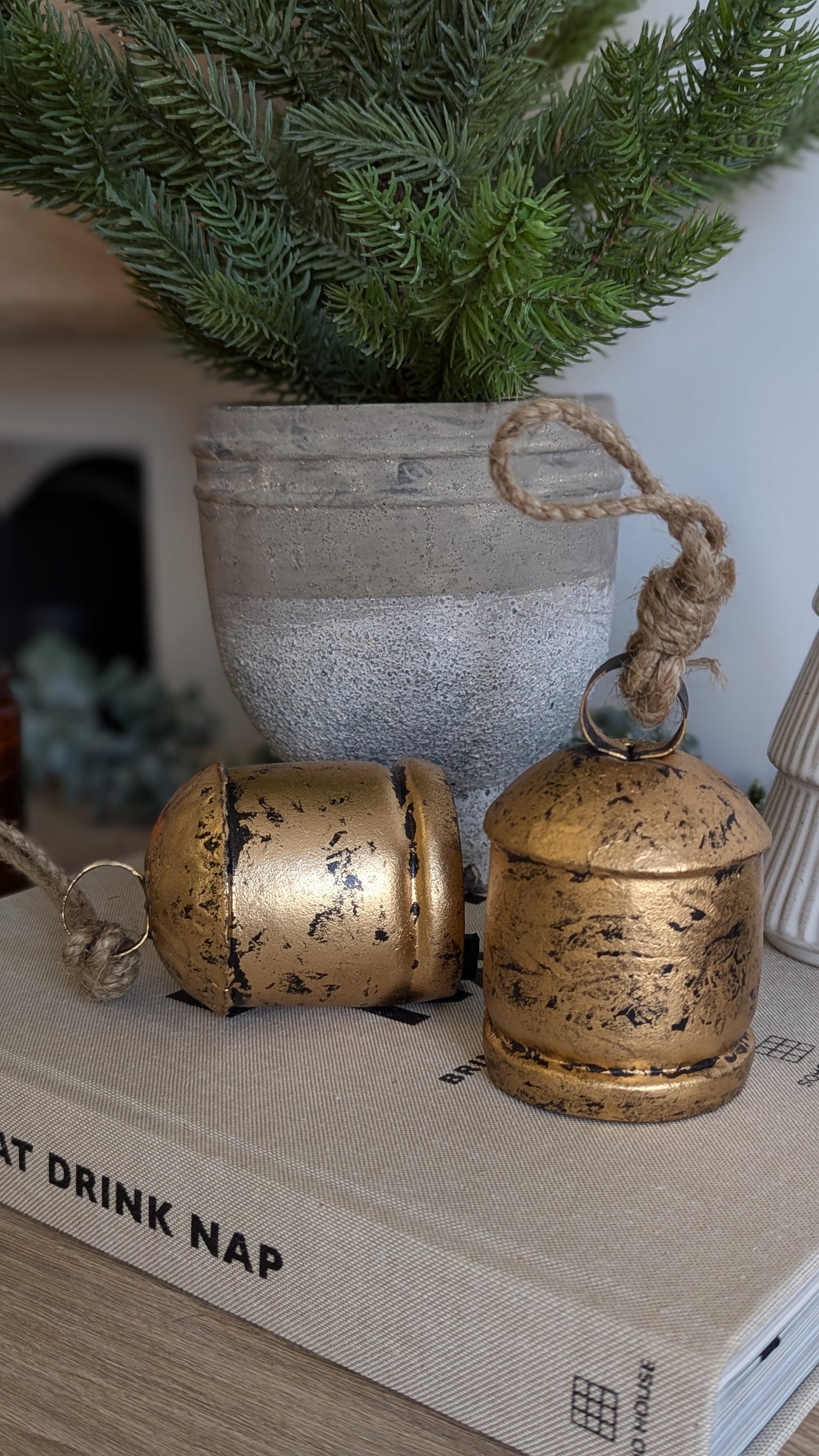 Antique Gold Bell