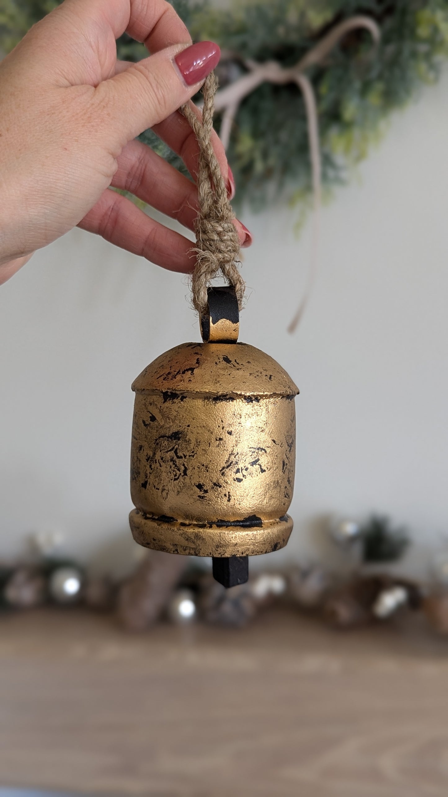 Antique Gold Bell