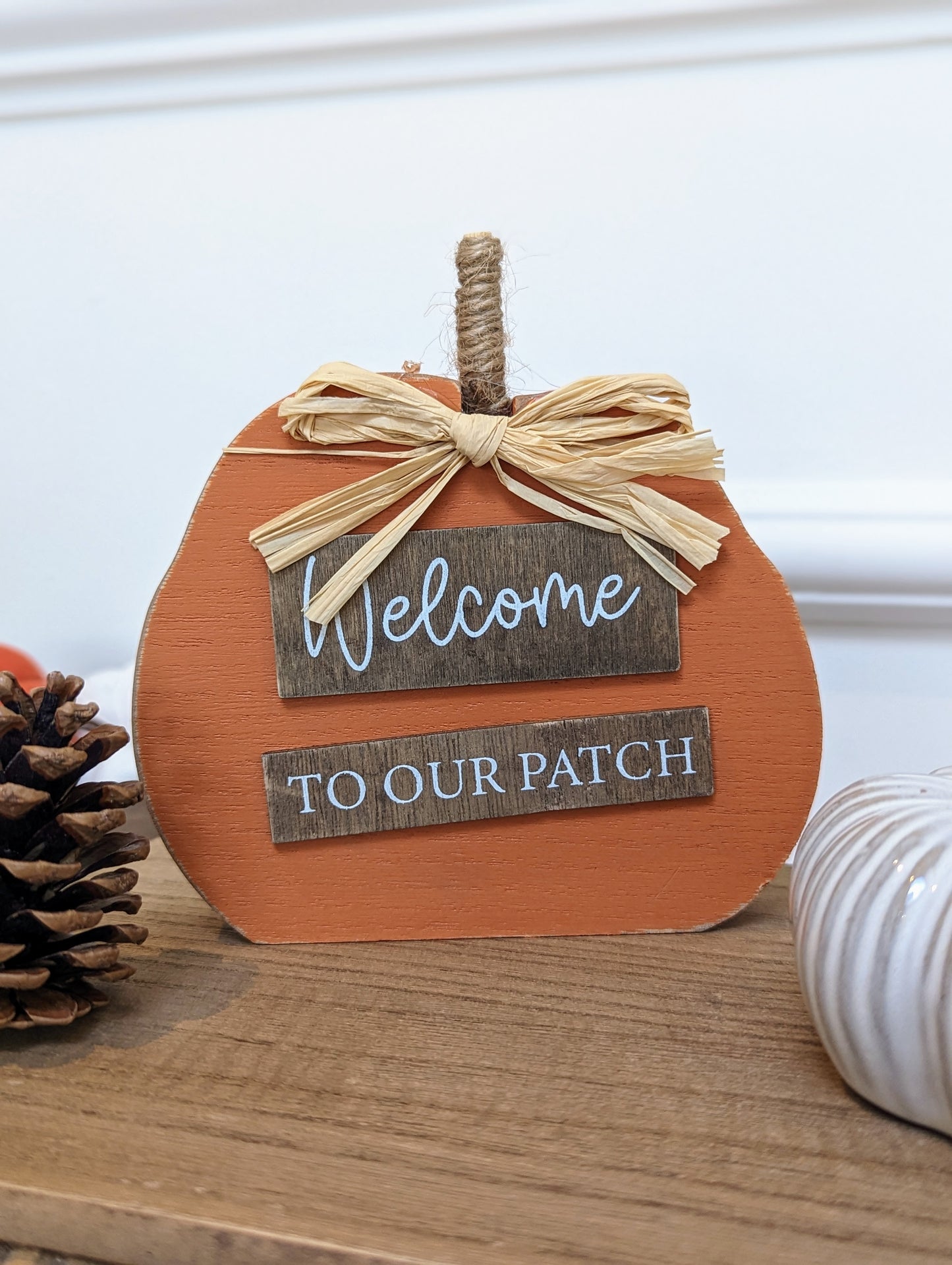 Wooden Pumpkin Blocks
