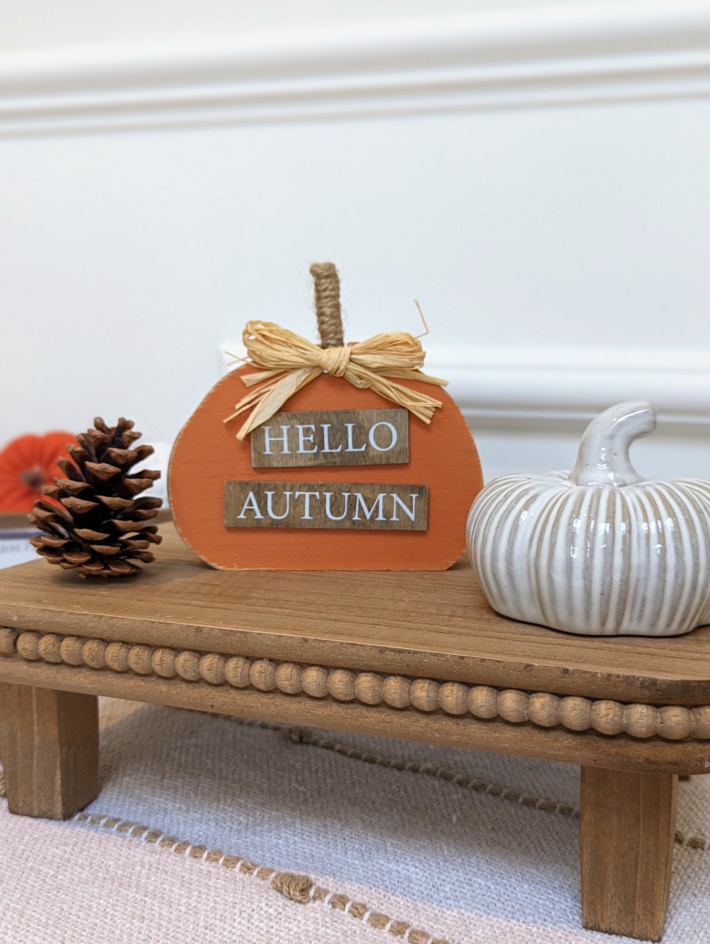 Wooden Pumpkin Blocks