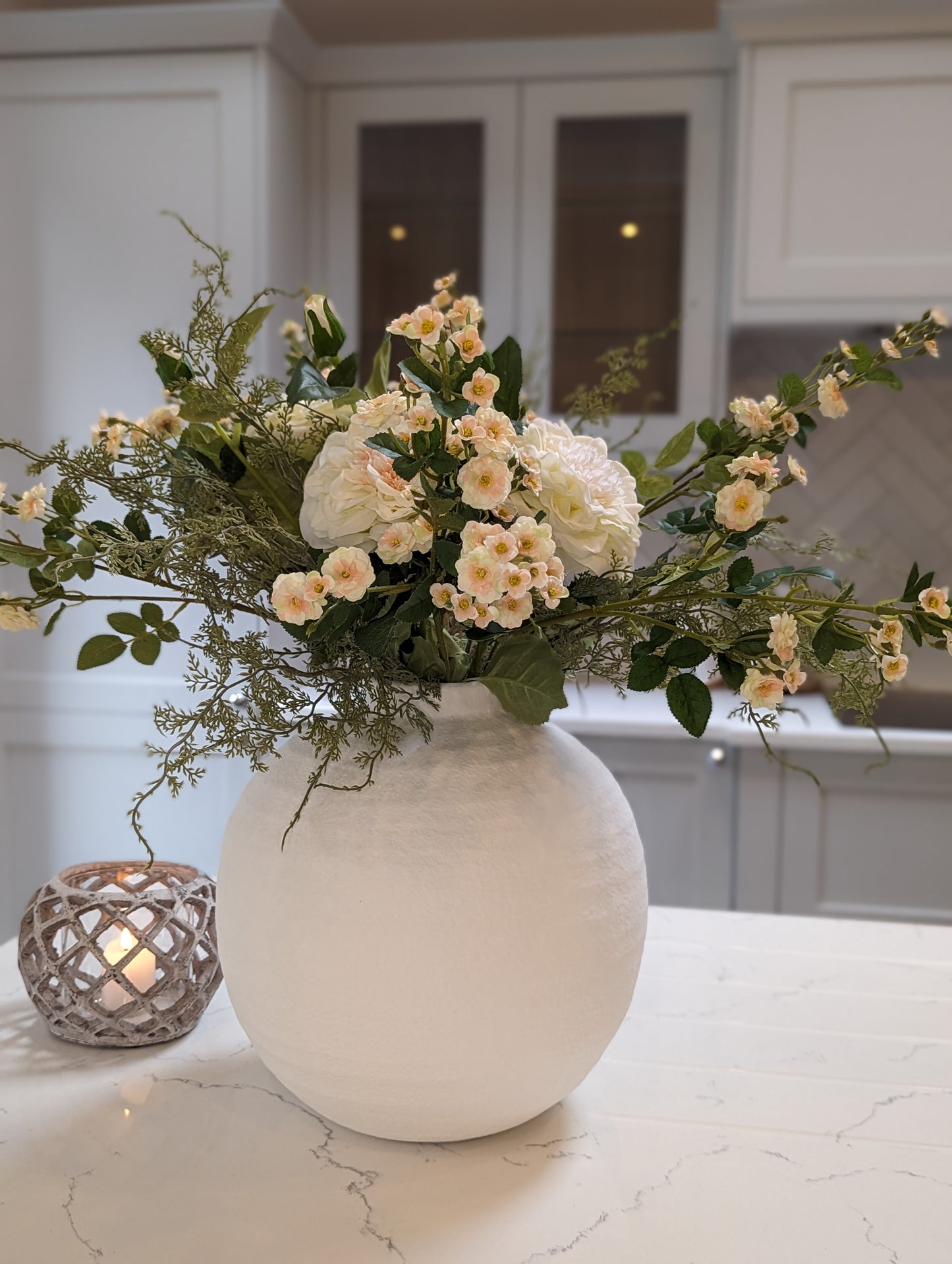 Cream Meadow Rose Stem