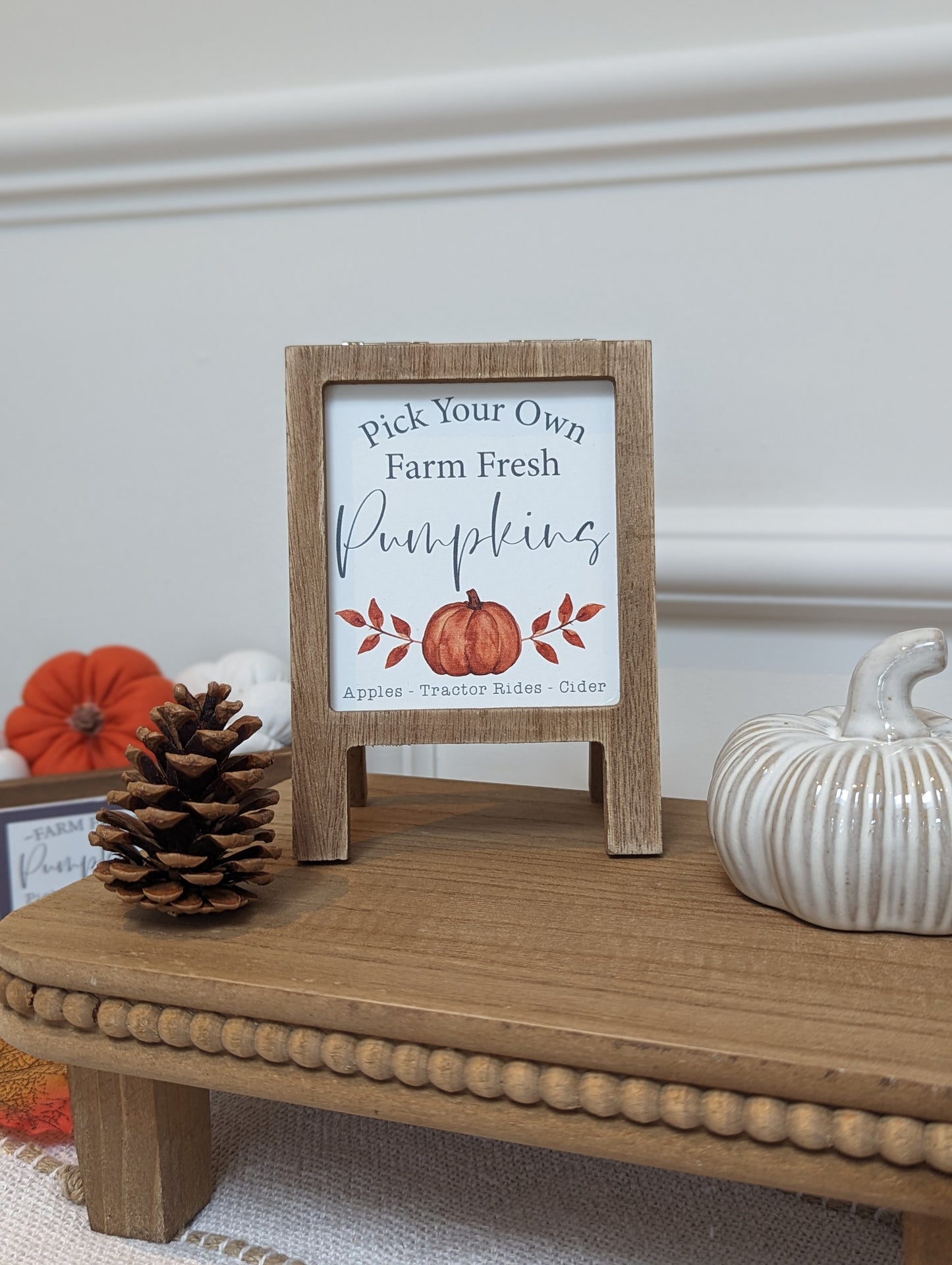 Pumpkin Easels