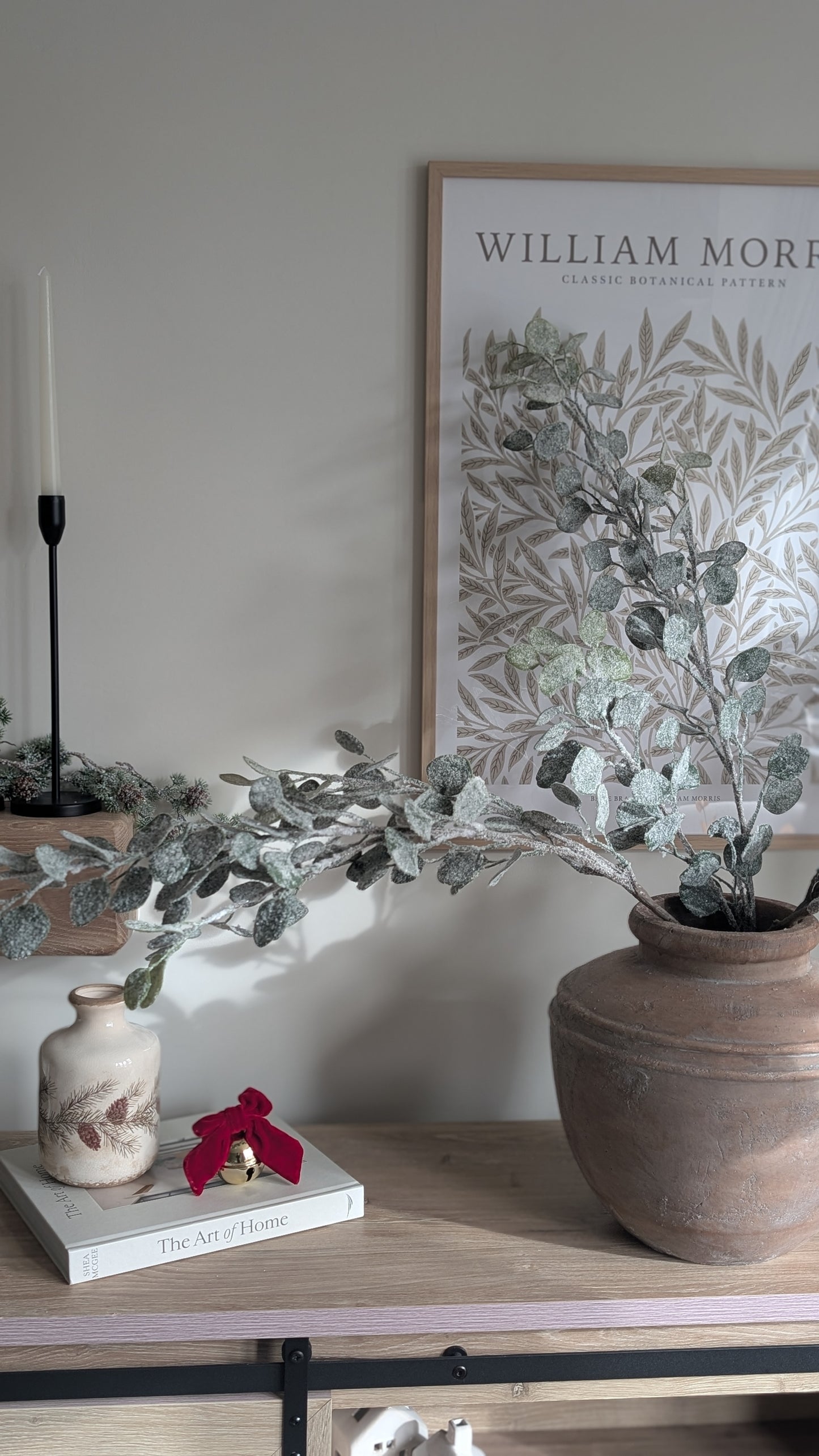 Snowy Eucalyptus Spray