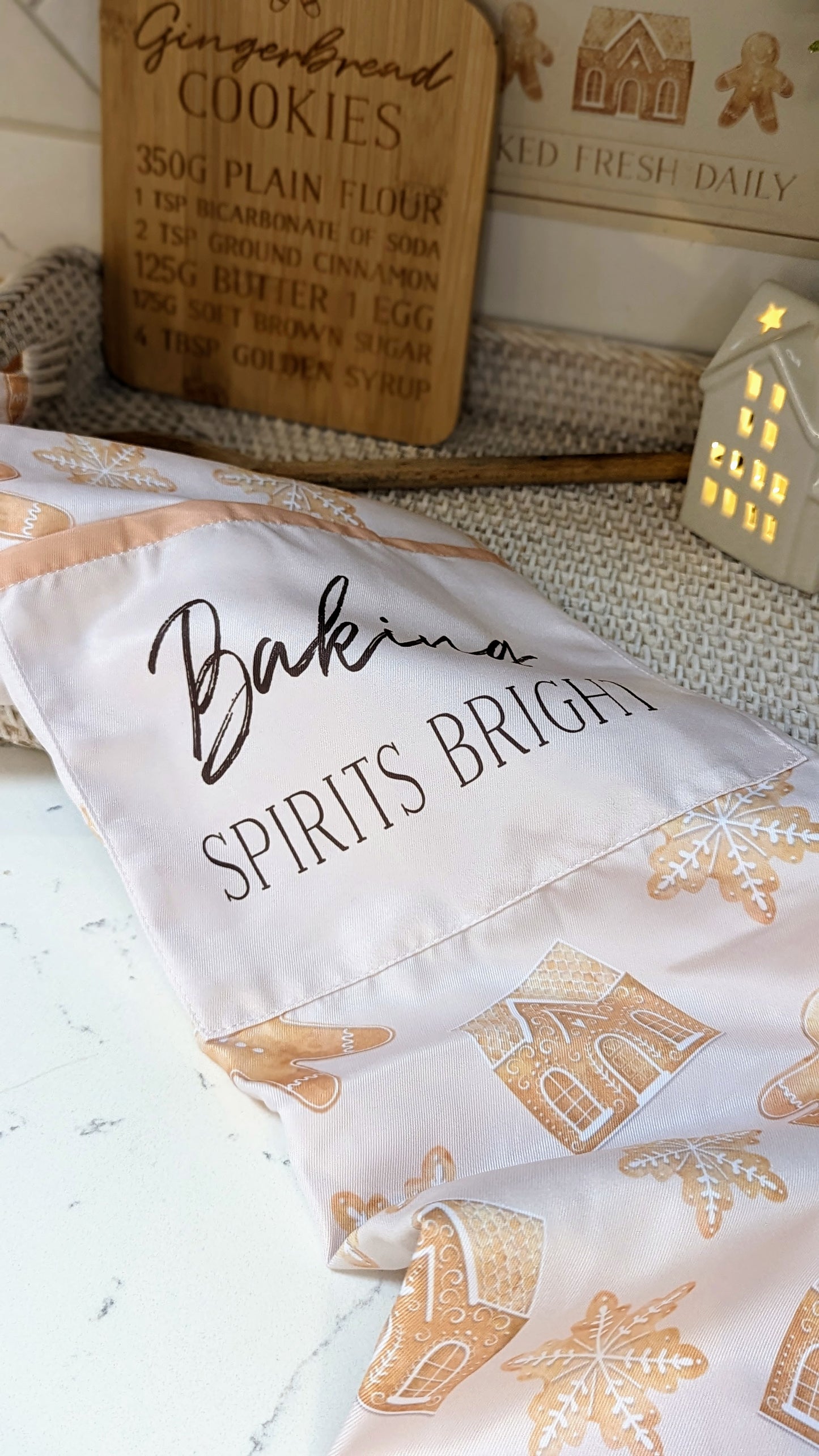 Gingerbread Apron