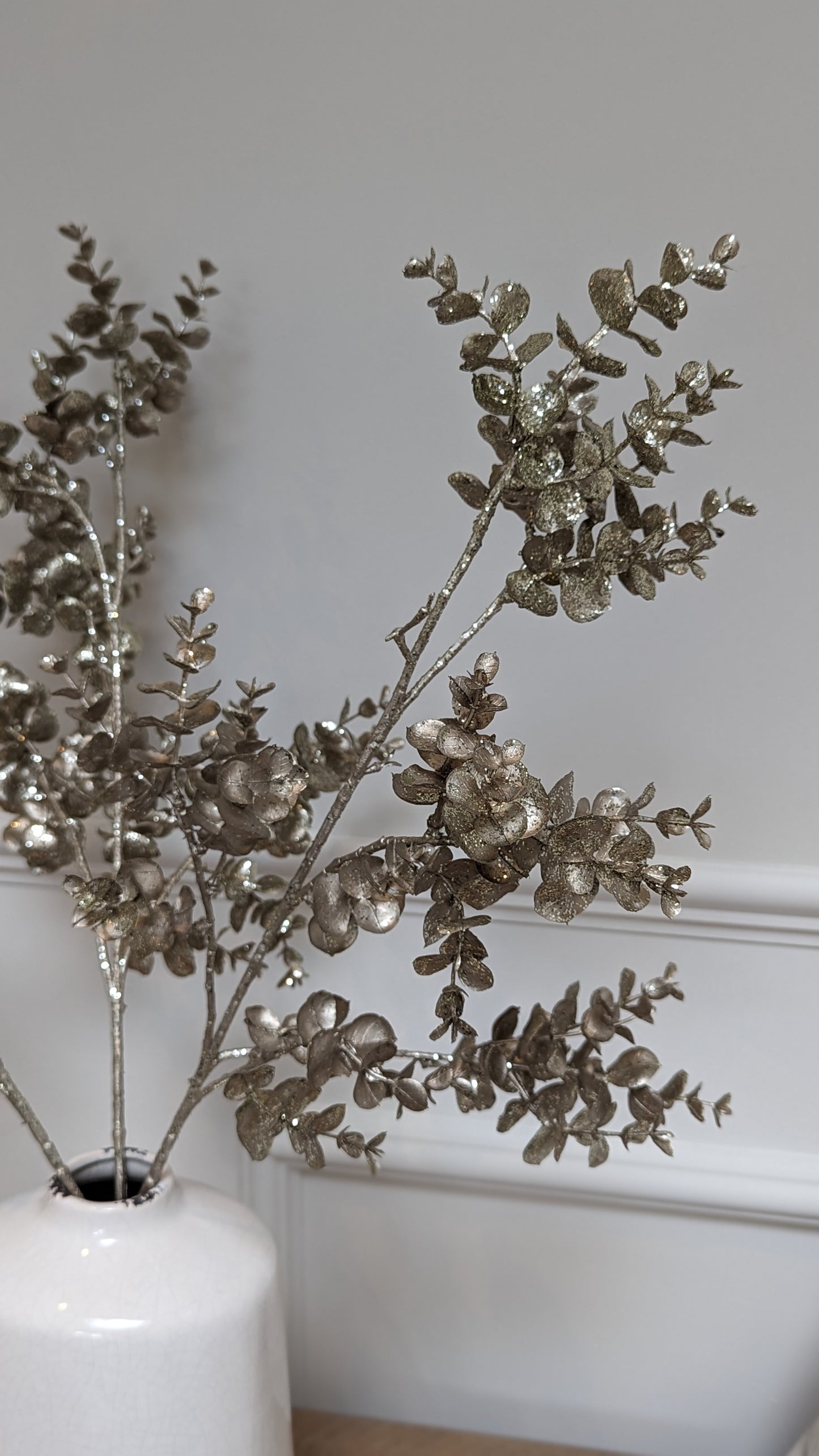 Gold Eucalyptus Spray