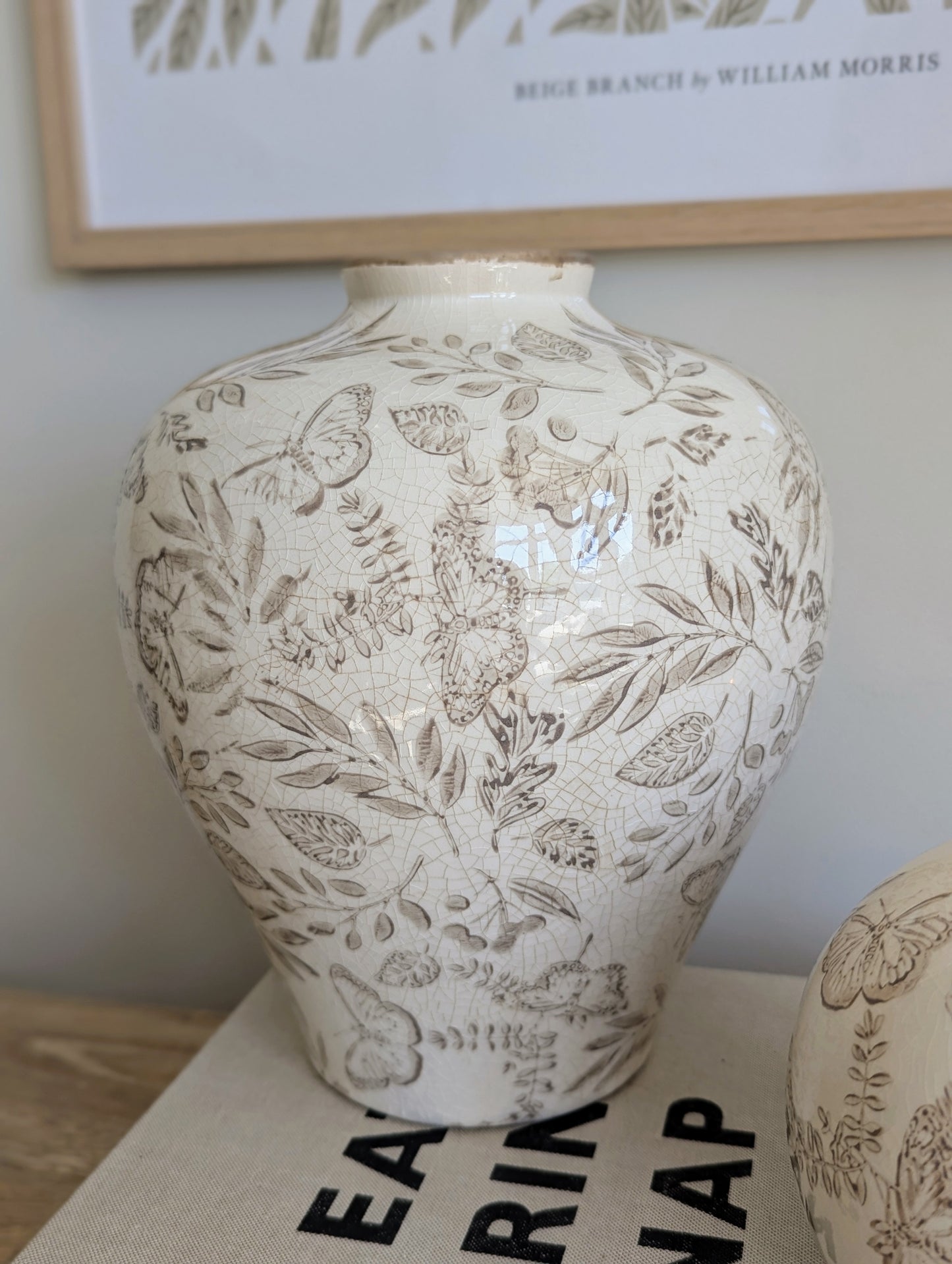 Vintage Floral Vase