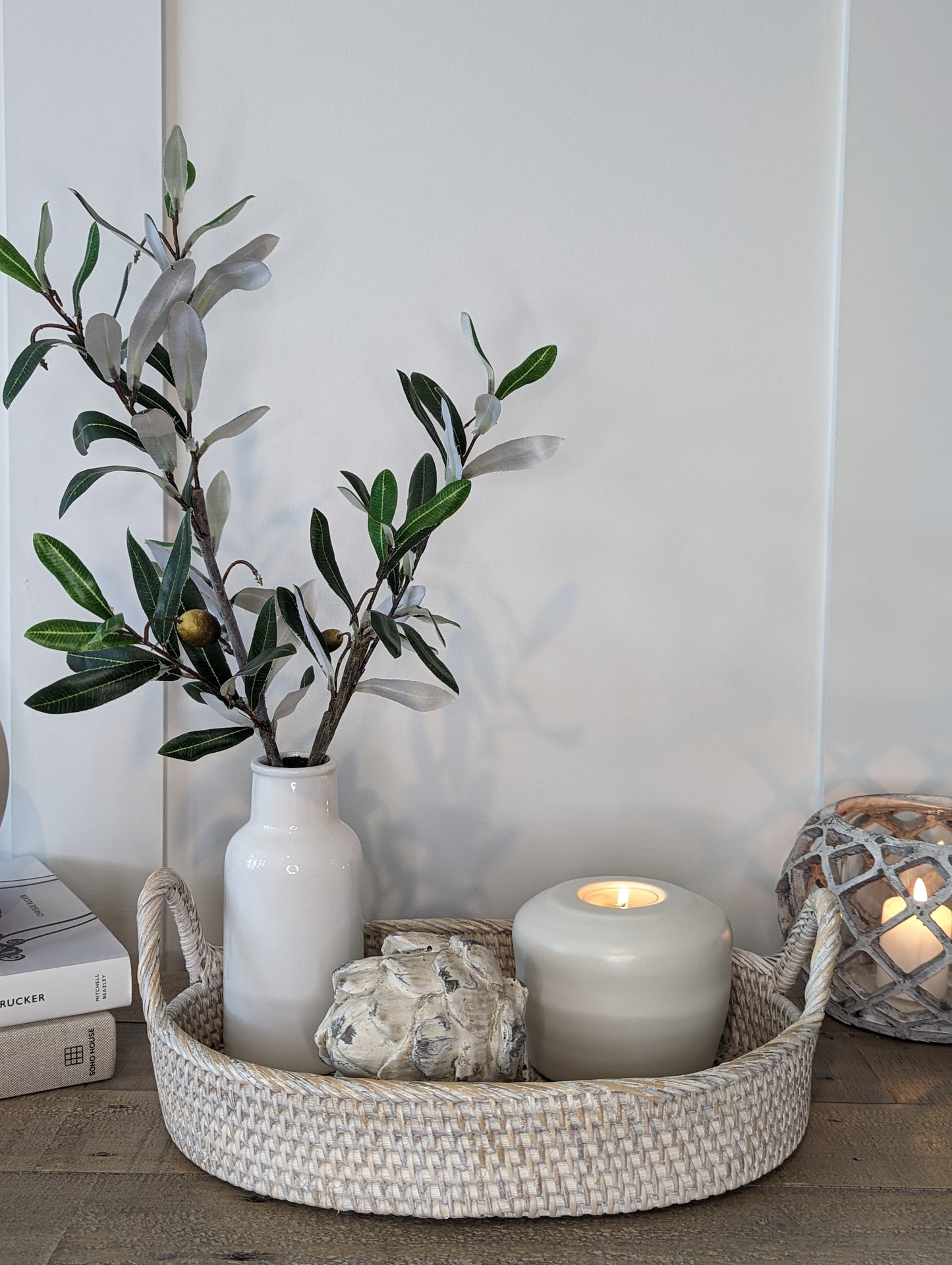 Stoneware Candle Holder