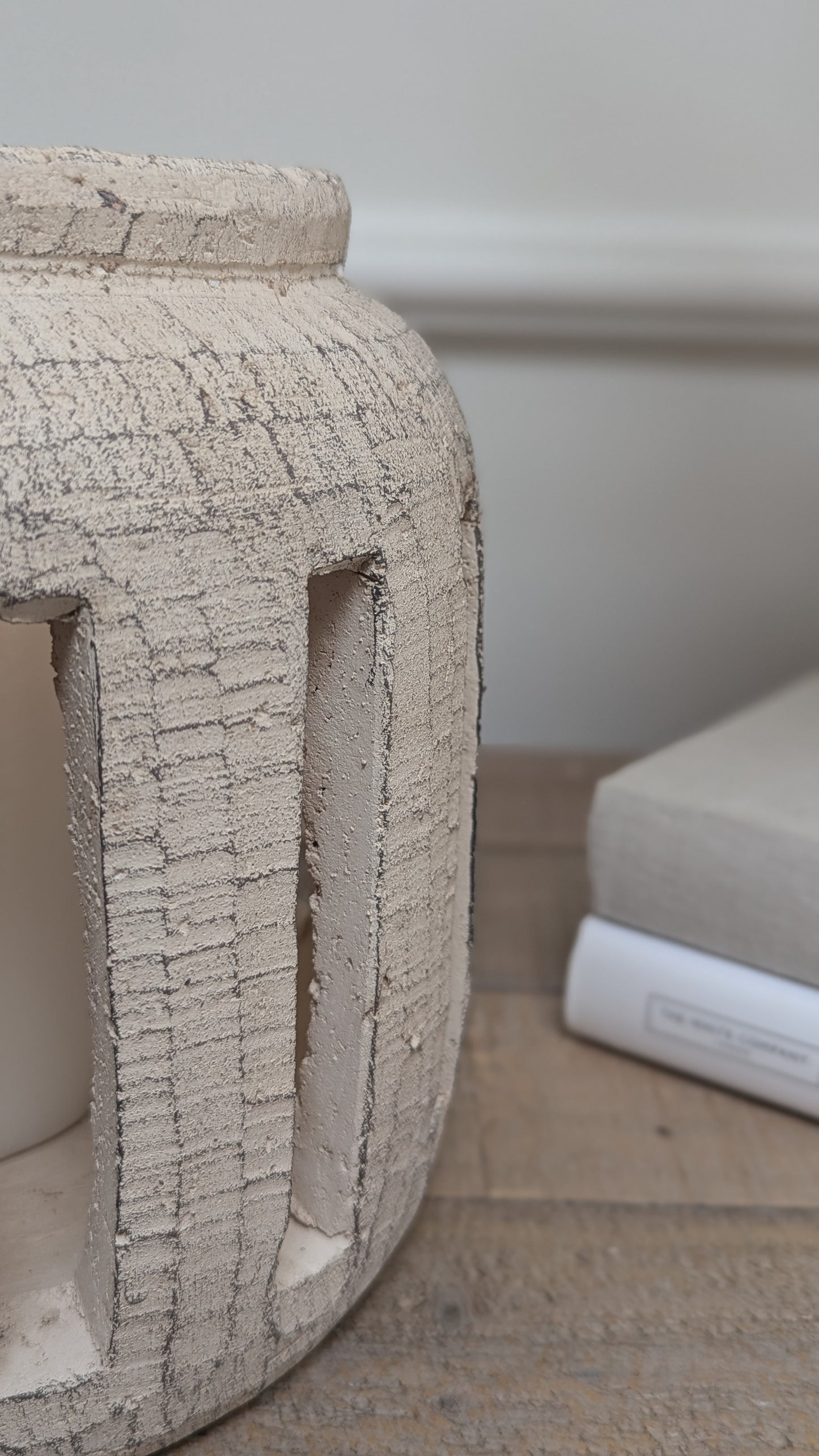 Rustic Cement Lantern