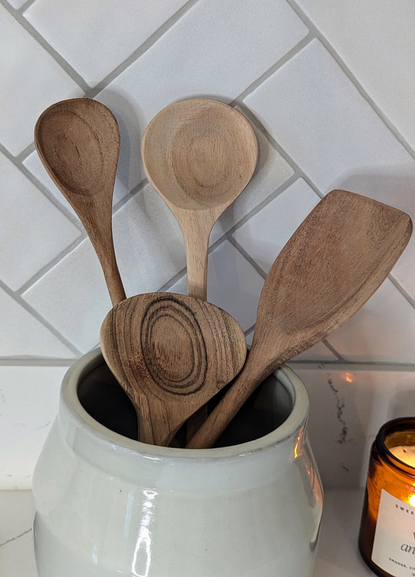 Set of 4 Wooden Spoons