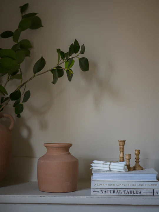Set of 3 Wooden Candle Holders