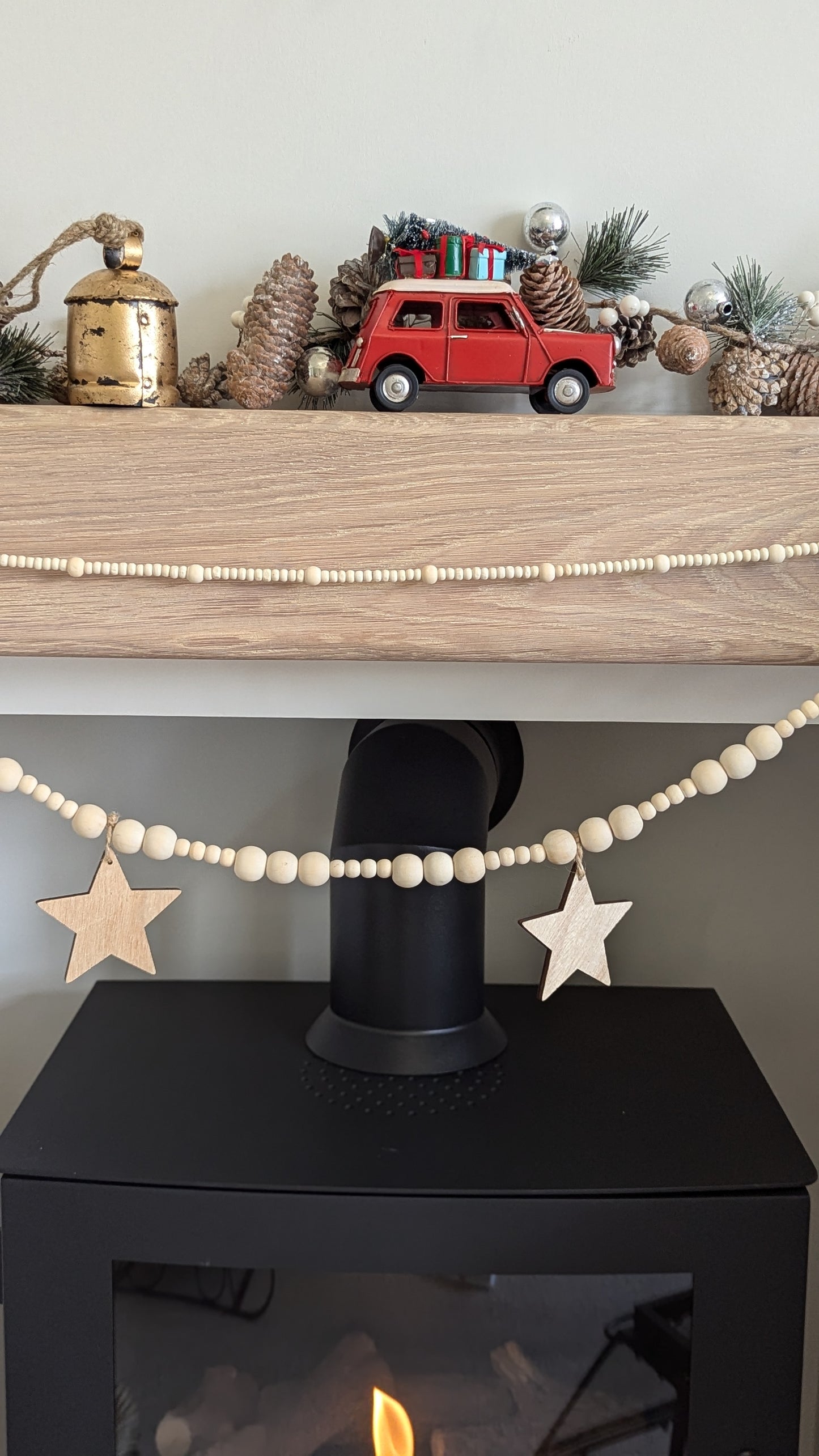 Beaded Star Garland