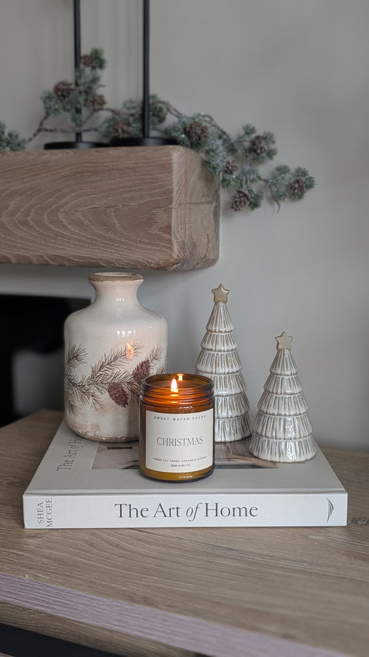 Amber Christmas Soy Candle
