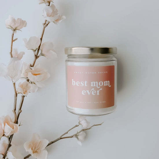 Best Mom Ever Candle Jar