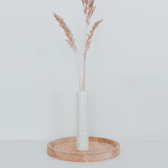 Golden Dots Vase