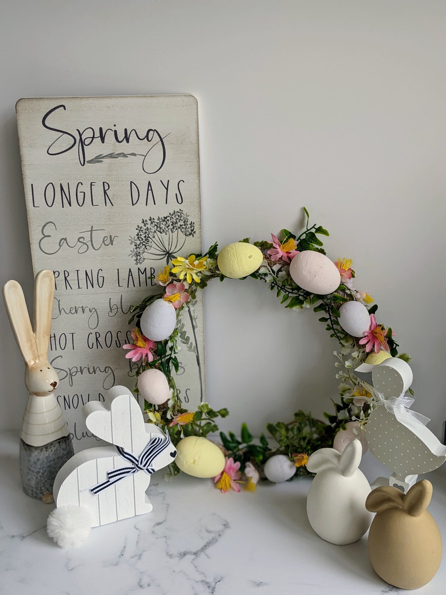Pastel Easter Wreath