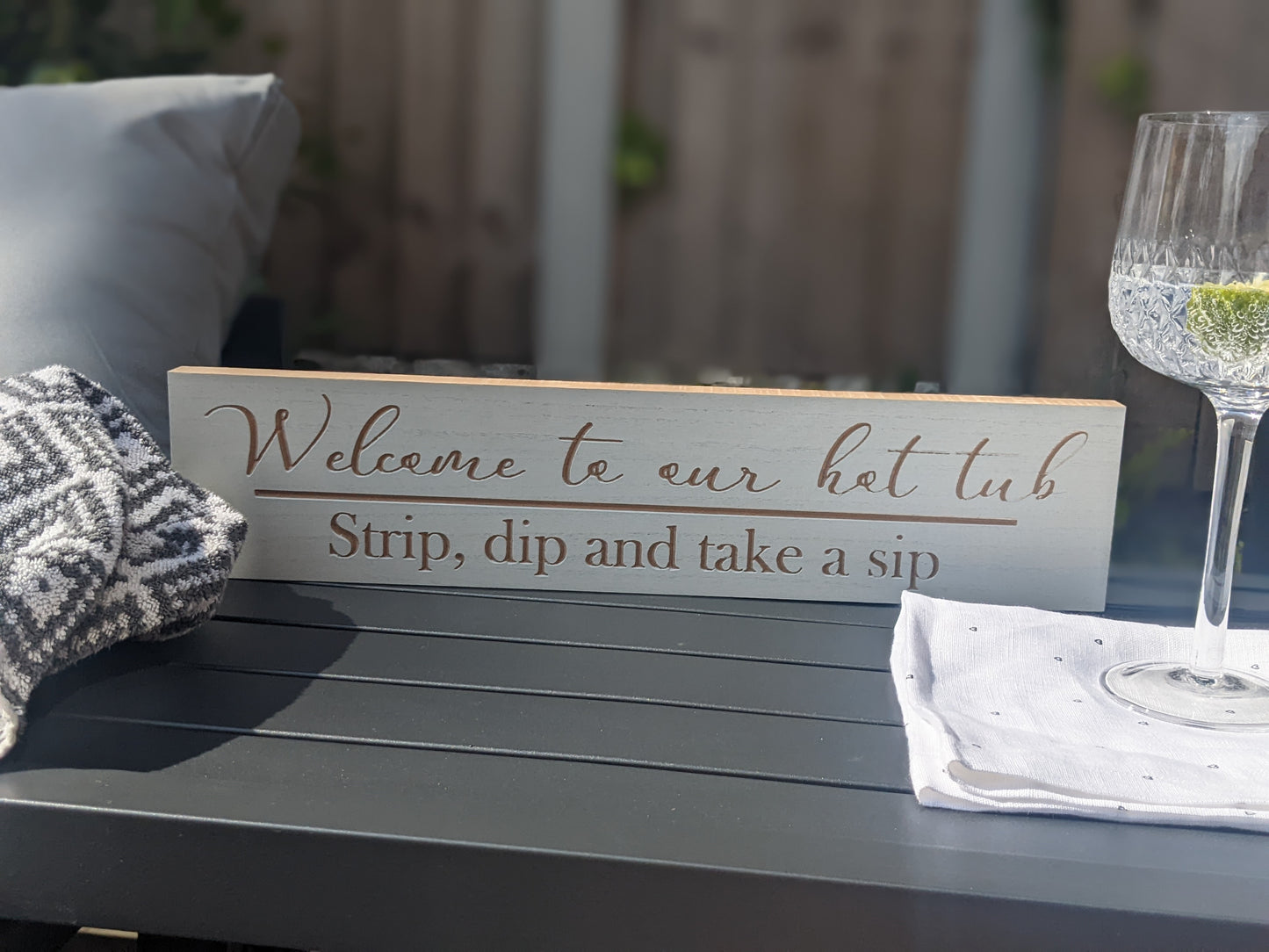 Hot Tub Signs