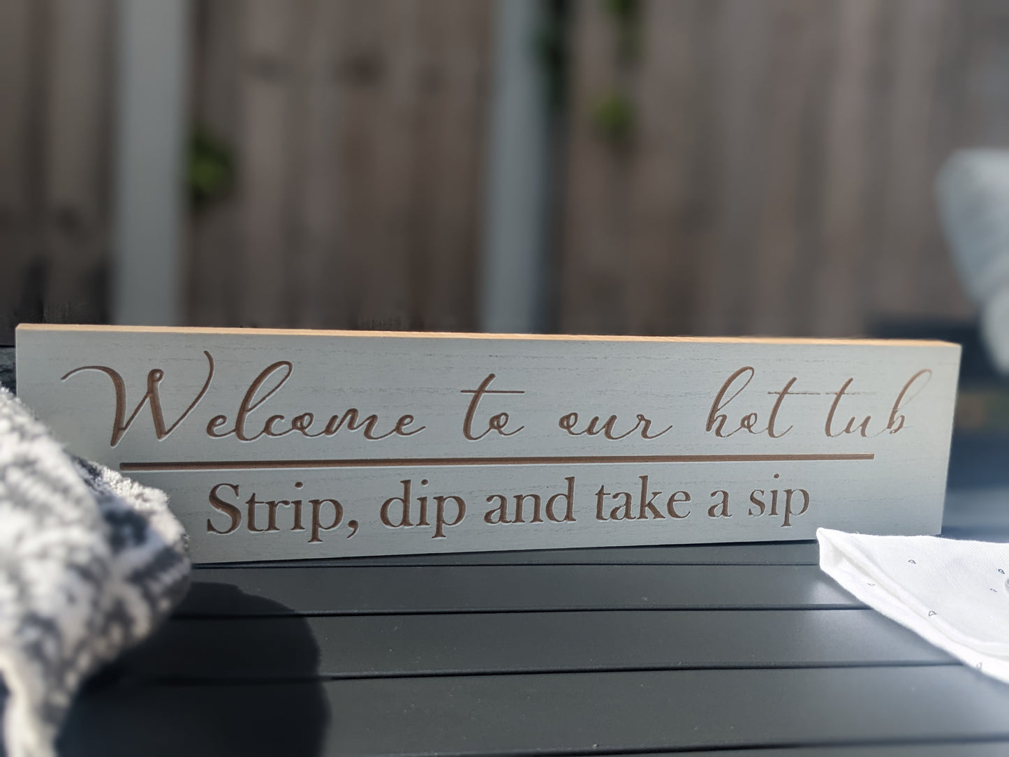 Hot Tub Signs