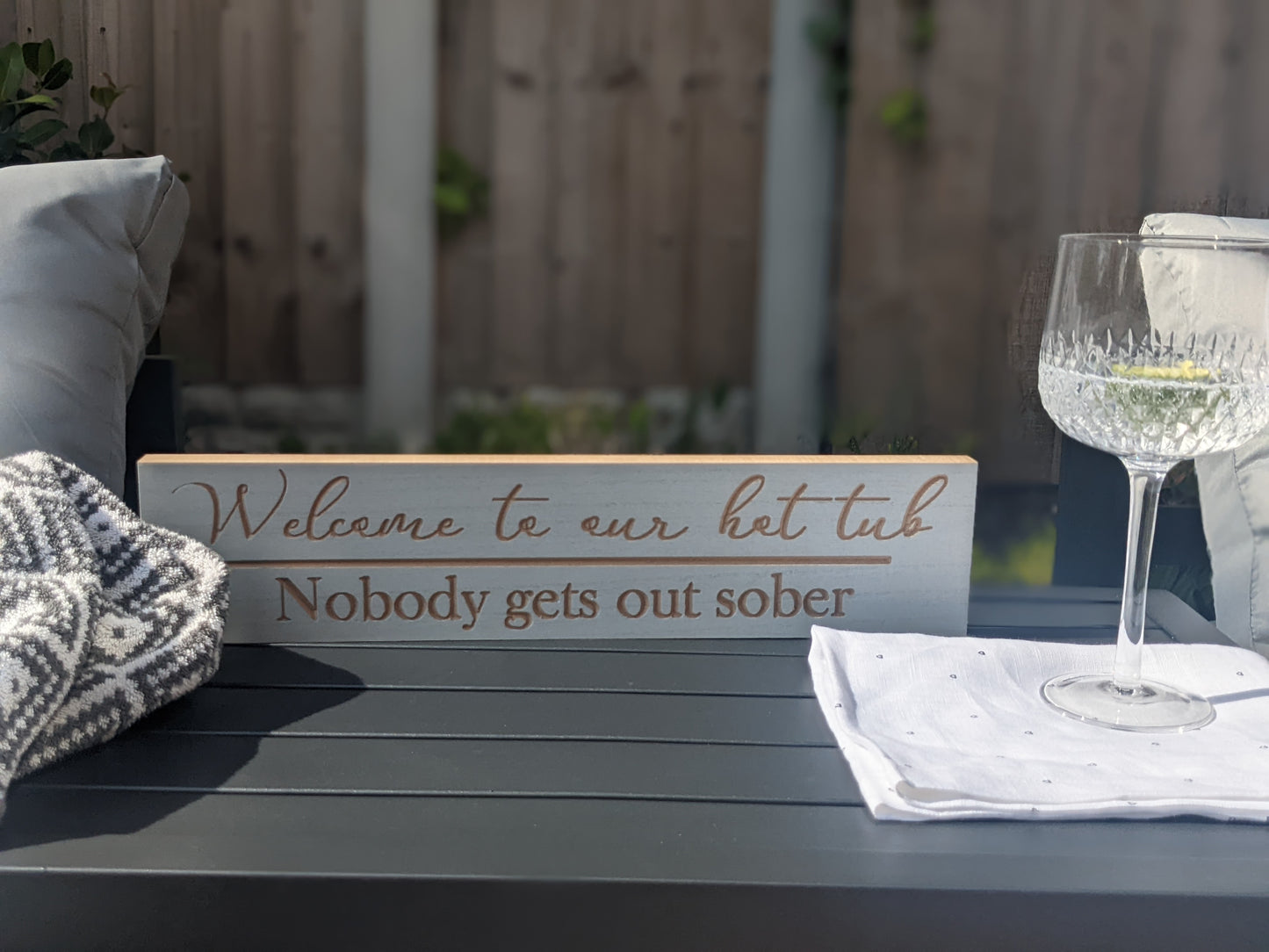 Hot Tub Signs