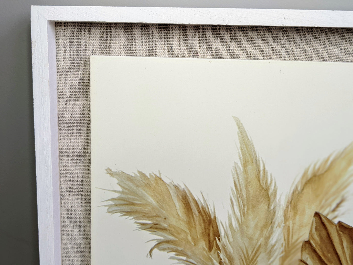 Pampas Welcome Frame