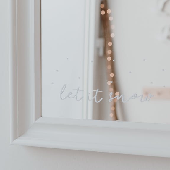 Let It Snow Sticker