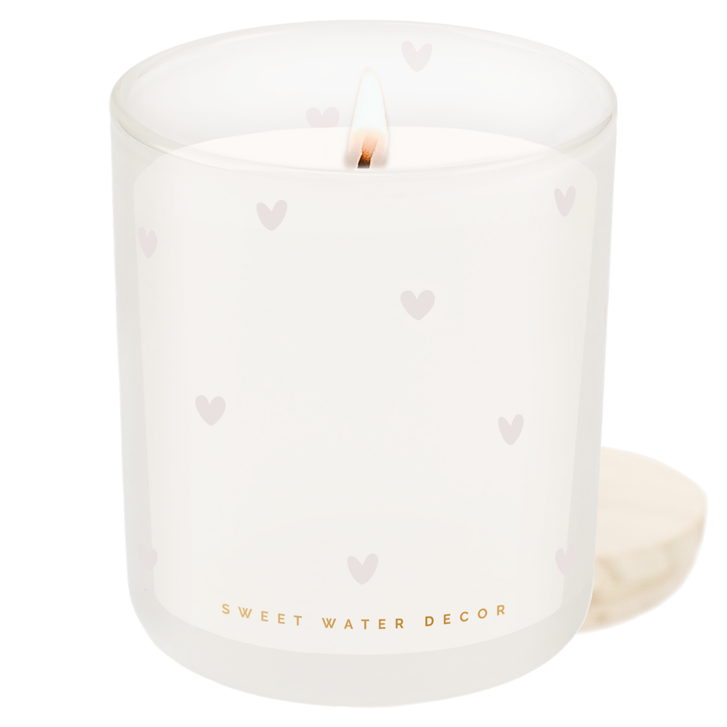 Hearts Candle Jar