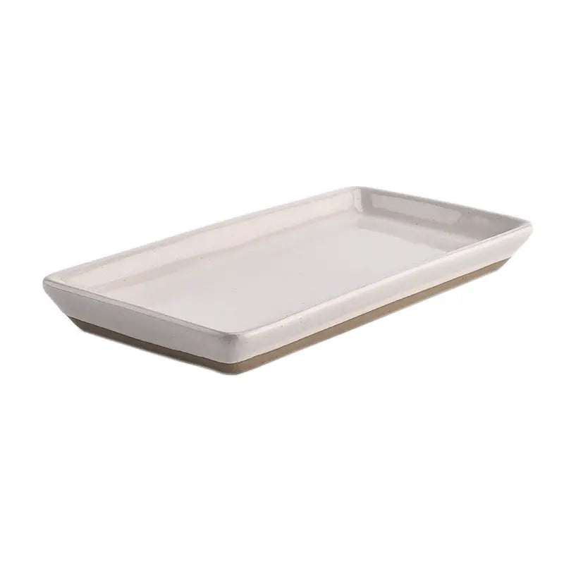 Stoneware Speckled Tray