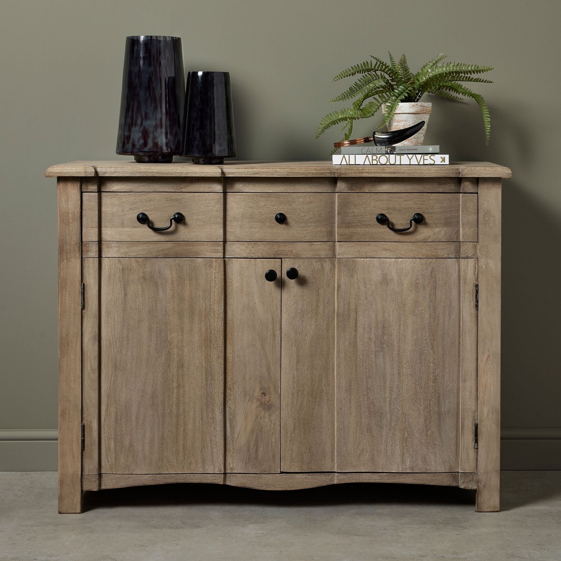 Rustic Collection 1 Drawer 2 Door Sideboard