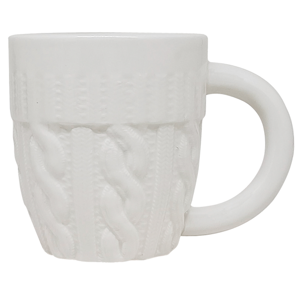 Cream Sweater Coffee Mug