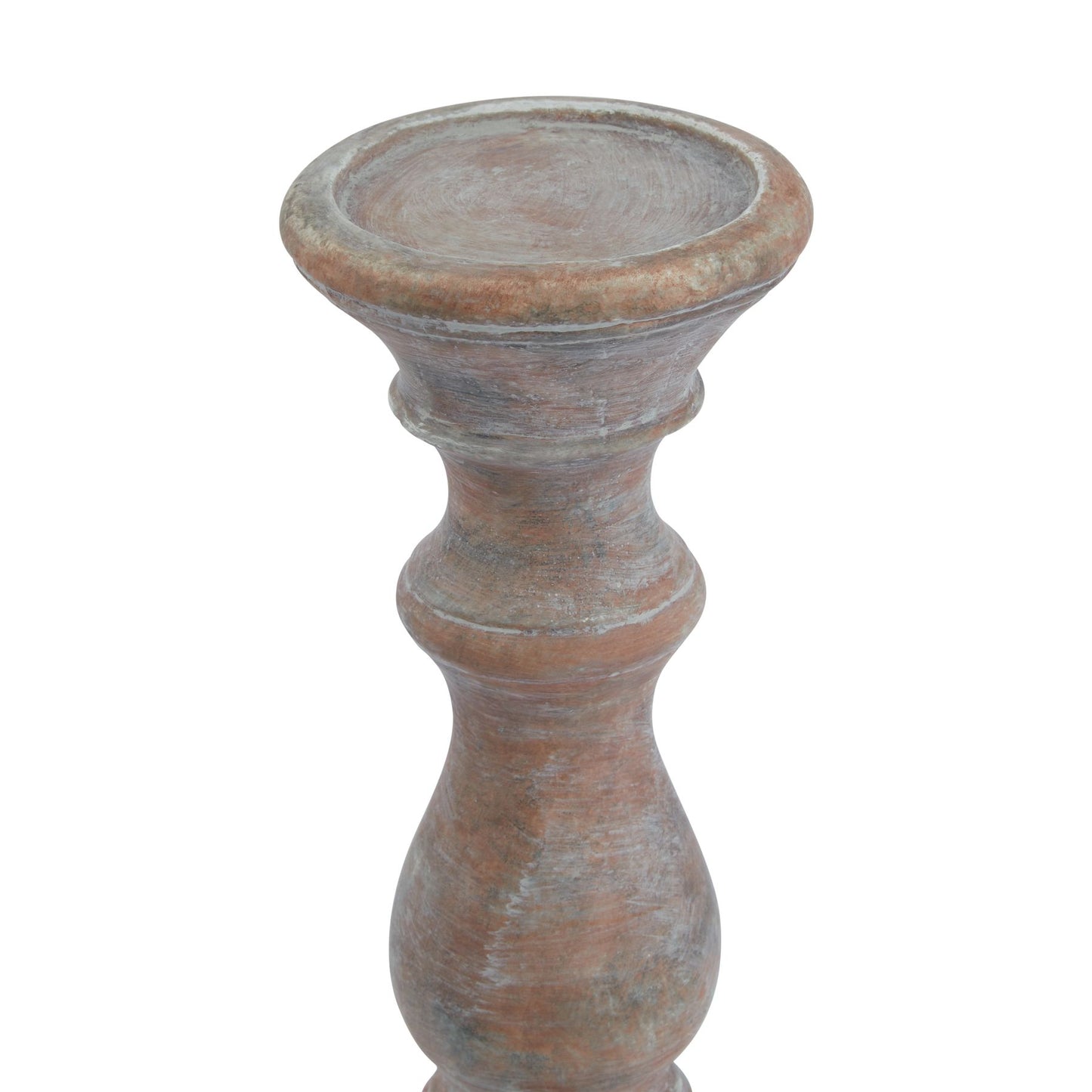 Rustic Brown Candlesticks
