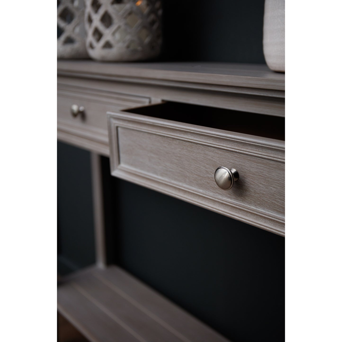 The Seraphina Collection Four Drawer Console Table