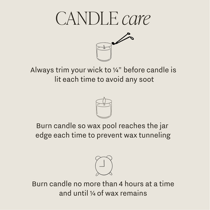 Amber Christmas Soy Candle