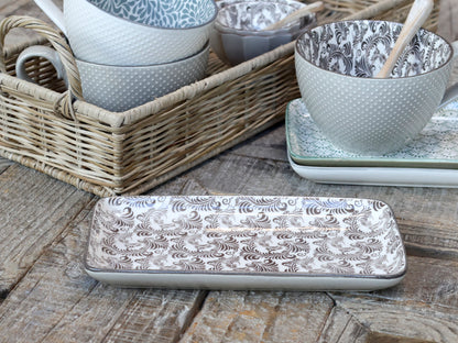 Mocca Patterned Plate