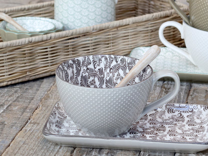 Mocca Patterned Cup