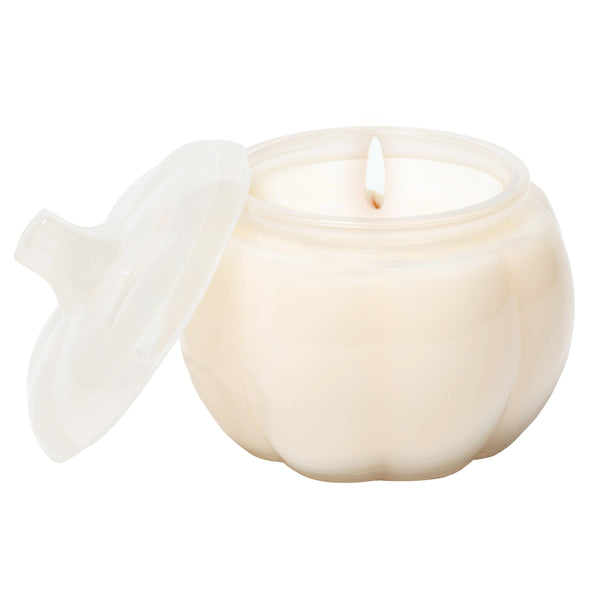 White Pumpkin Jar Candle
