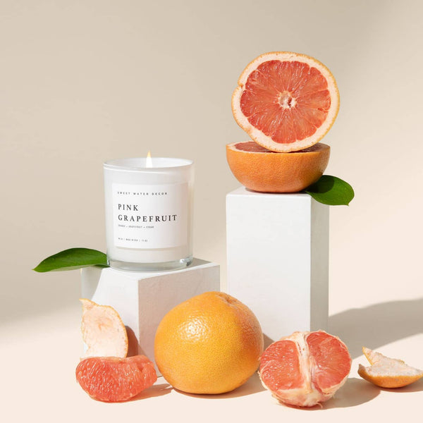 Pink Grapefruit Soy Candle